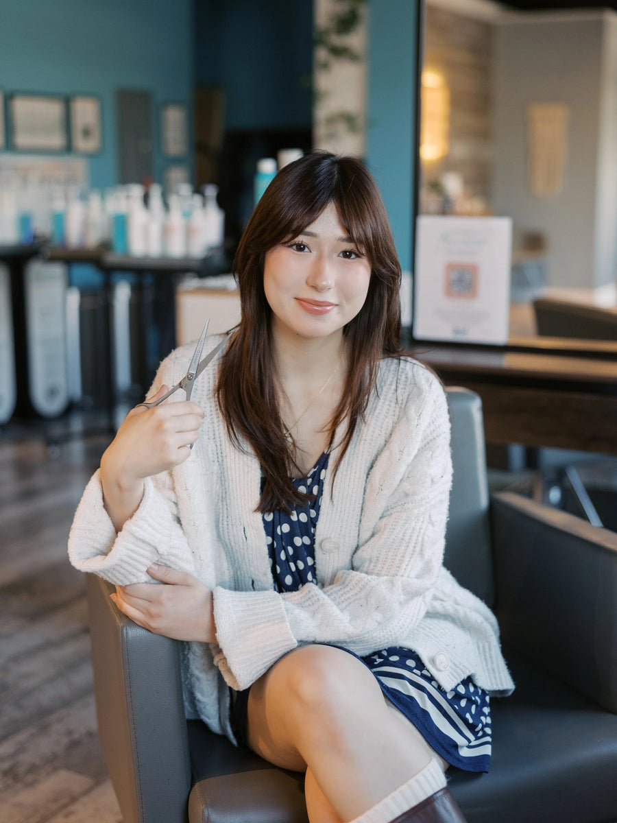 Ariana, hair stylist at SALT Salon + Spa in Antioch, IL