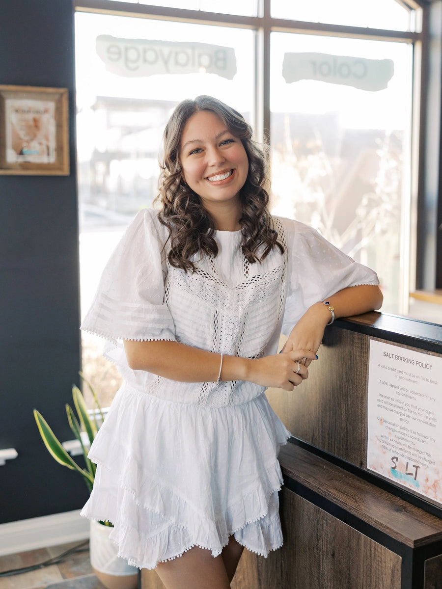 Maranda, salon concierge at SALT Salon + Spa in Antioch, IL